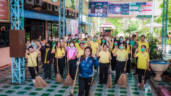 กิจกรรมจิตอาสาพระราชทานตามแนวพระราชดำริ บำเพ็ญประโยชน์ในเขตพื้นที่บริการ 280568